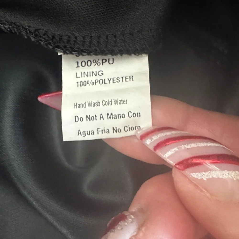 Goth glam pu dress xs small - Picture 9 of 12